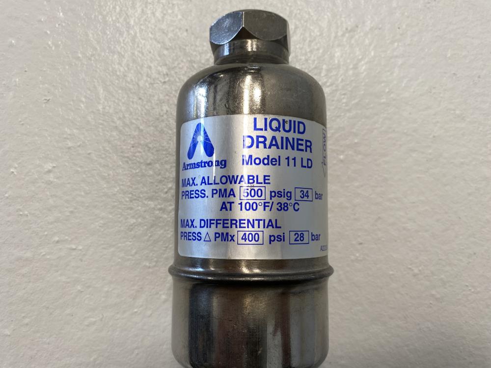 Armstrong 3/4" NPT Liquid Level Drainer, 11LD, 500 PSIG Max